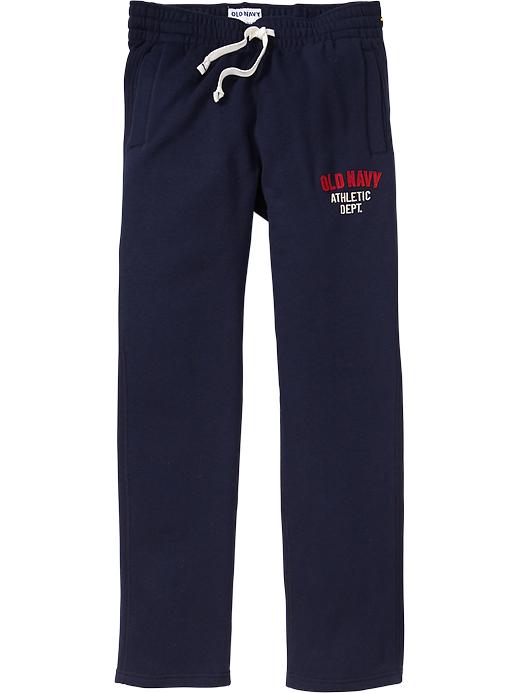 Old Navy Logo Fleece Sweatpants in Blue for Men (In The Navy) | Lyst