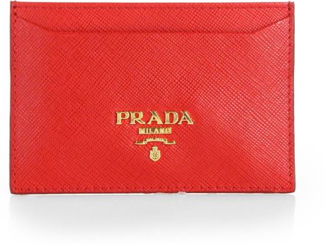 prada red card holder