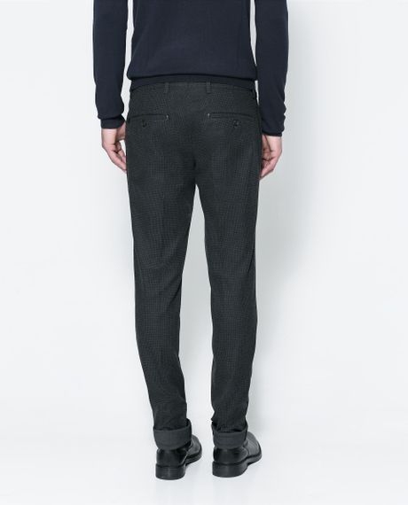 zara belt pants