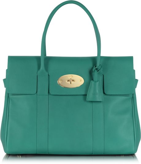 emerald green tote