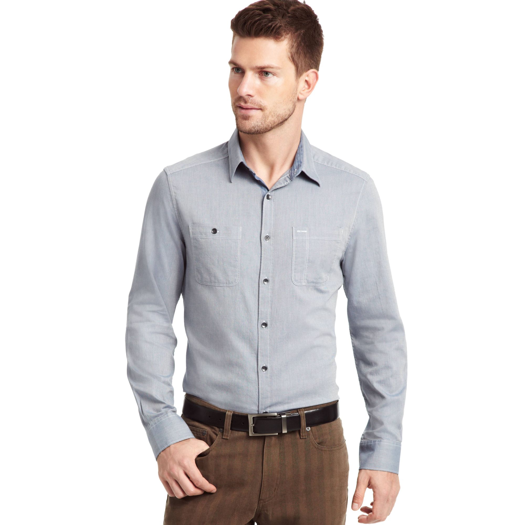 kenneth cole long sleeve shirts