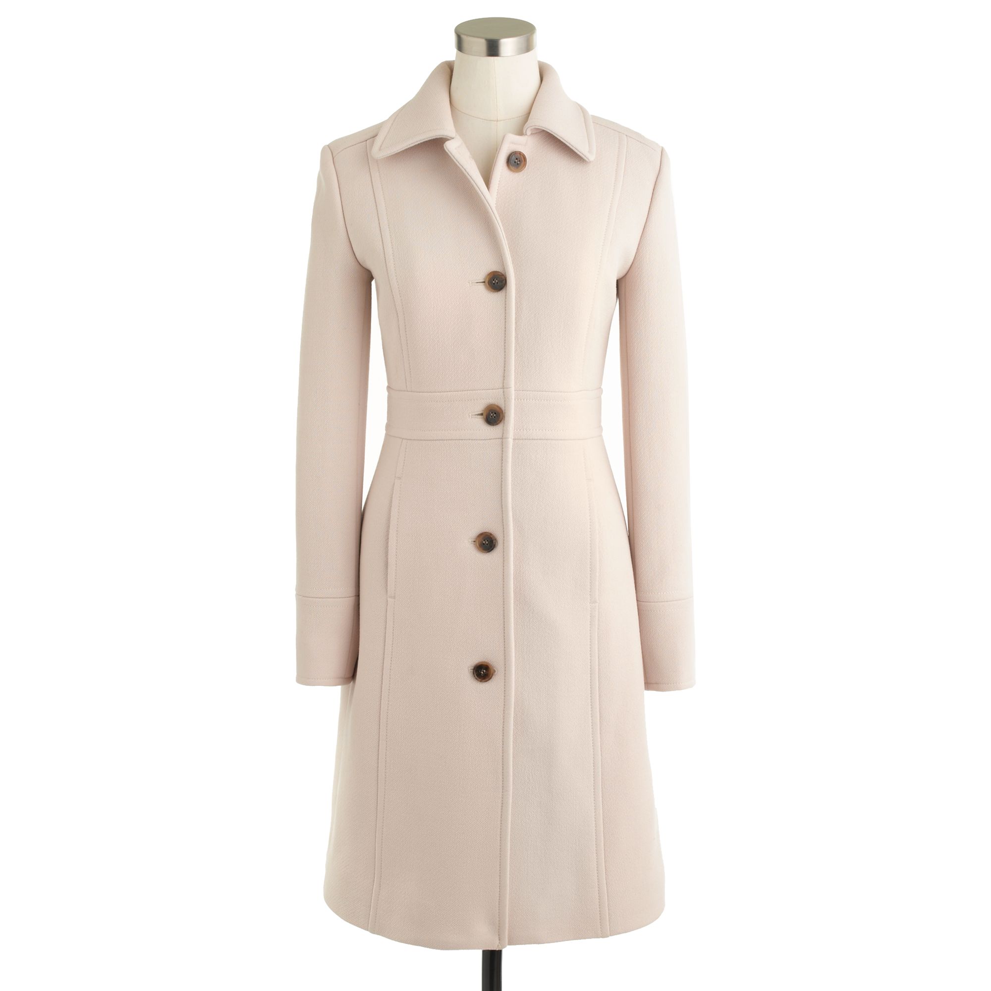 J.crew Double-Cloth Lady Day Coat With Thinsulate® in Beige (antique