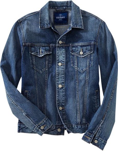 Old Navy Denim Jackets in Blue for Men (Light Denim)