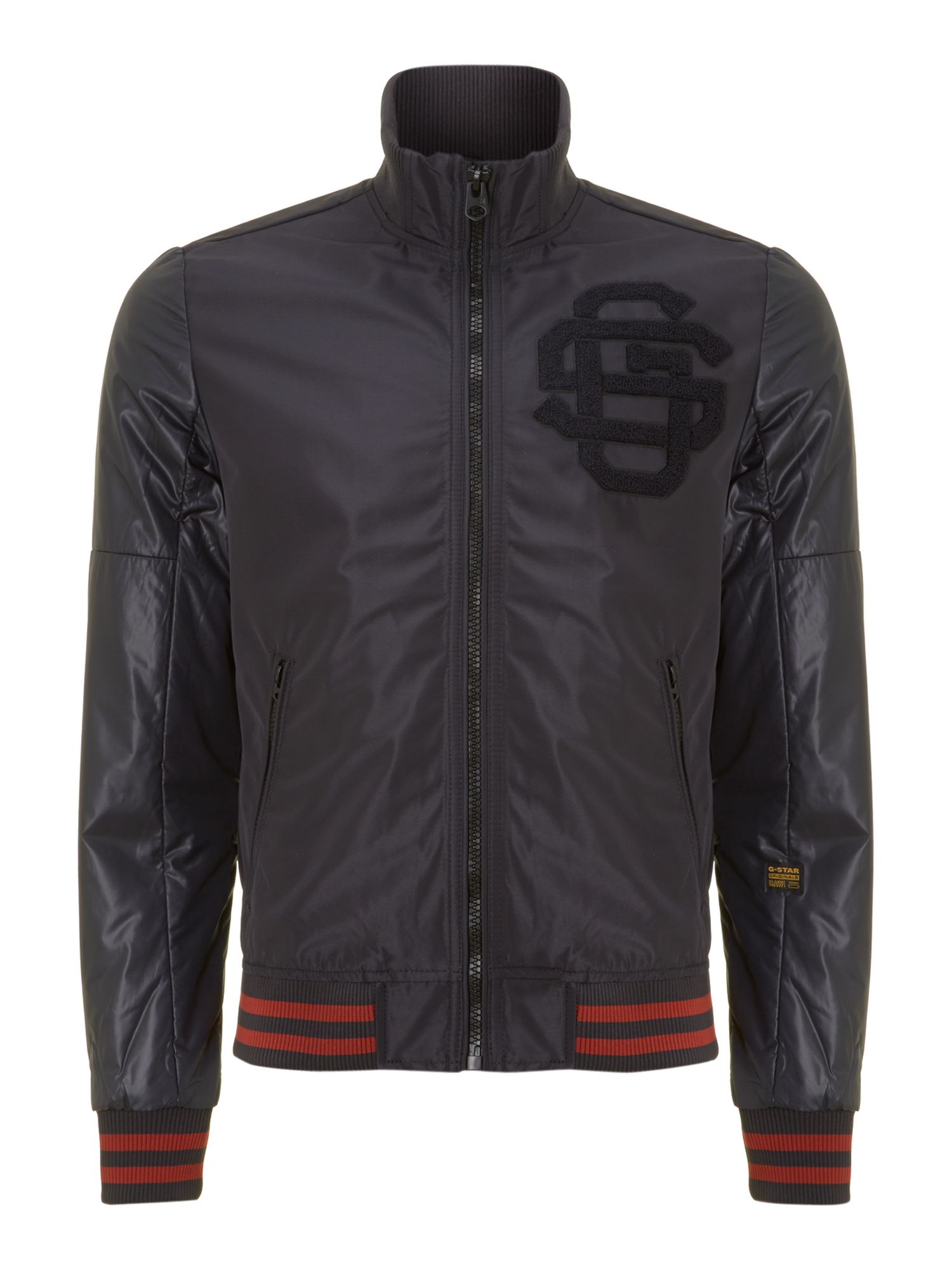 raw bomber jacket