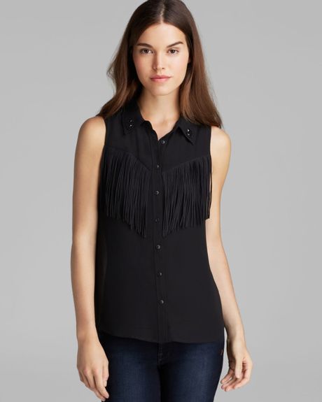 guess fringe jacket
