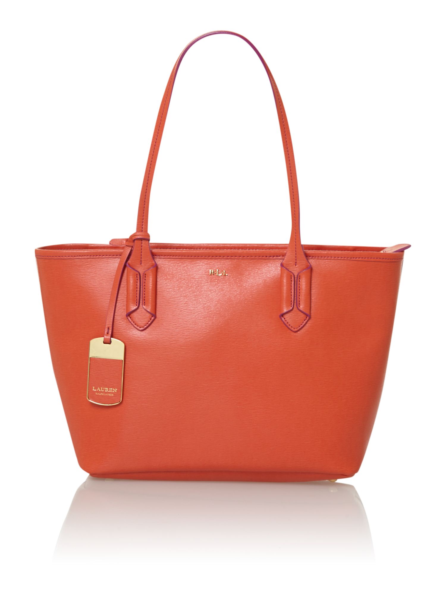 ralph lauren orange bag