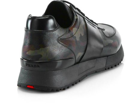 prada camo runner