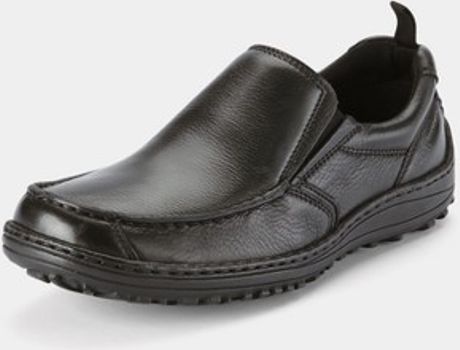 PuppiesÂ® Hush Puppies Belfast Mens Slip On Shoes in Black for Men ...