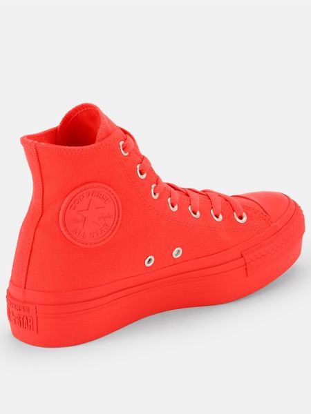 neon orange converse