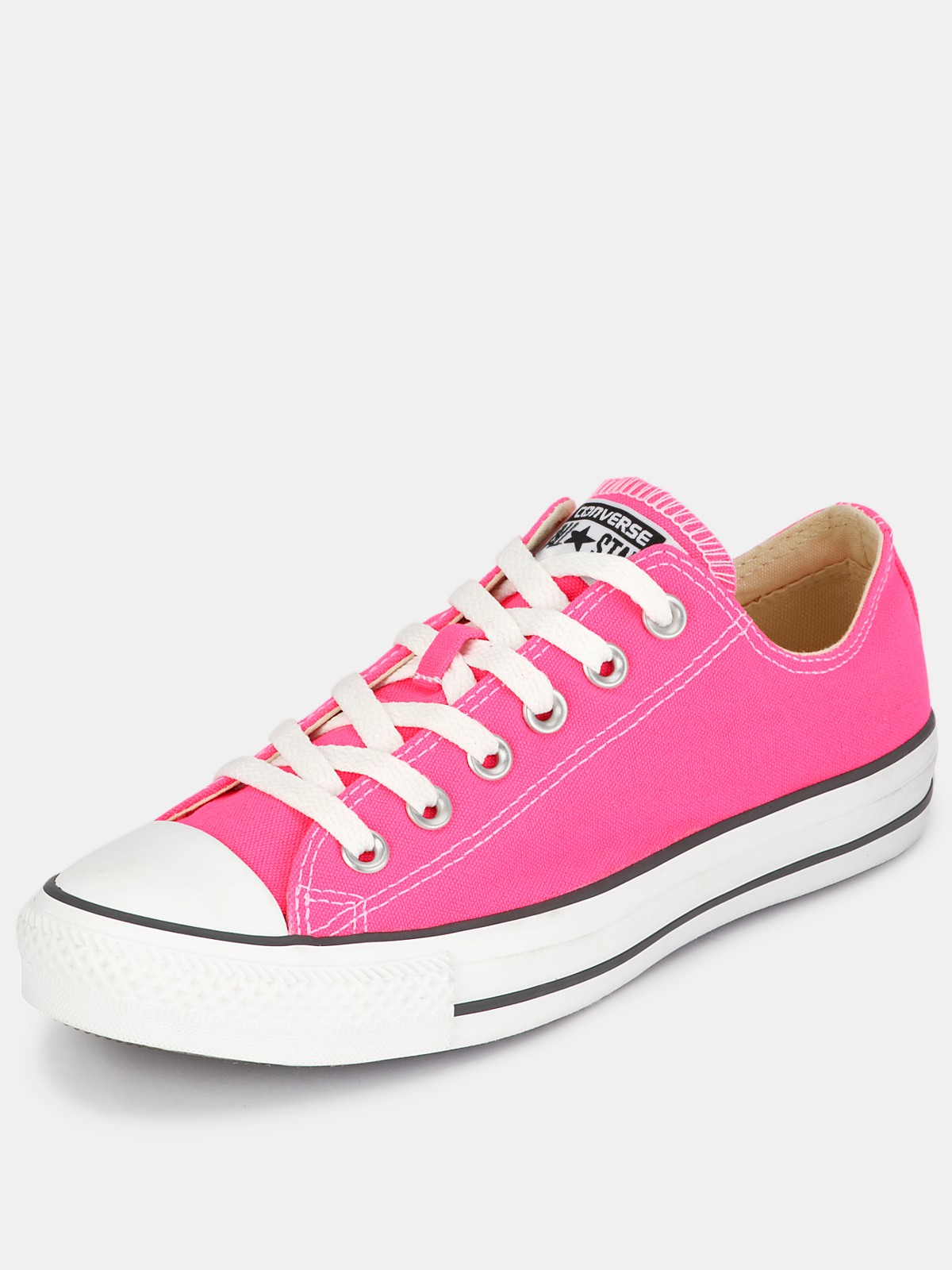 Converse Chuck Taylor All Star Ox Seasonals In Pink Neonpink Lyst