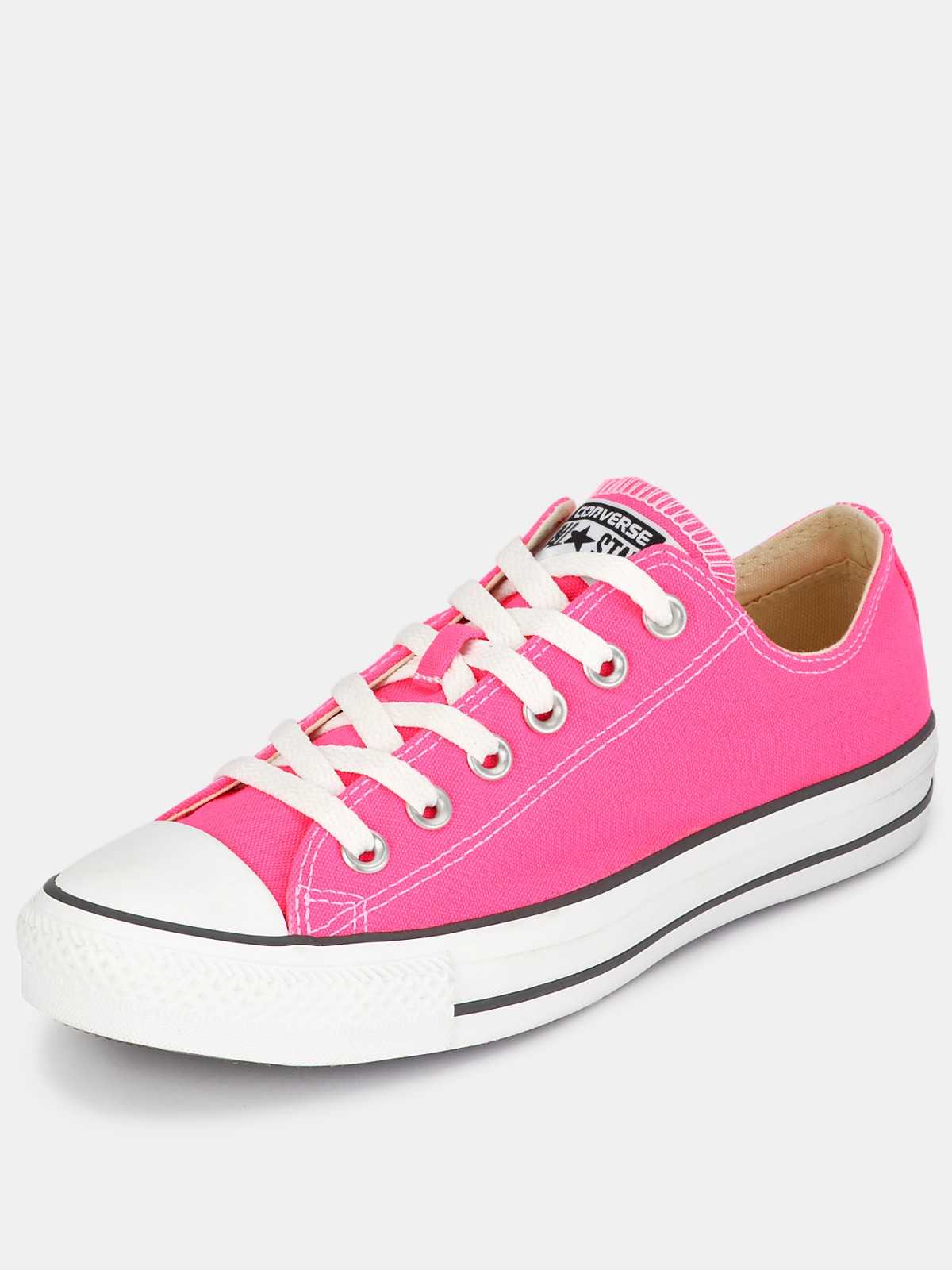 Converse Chuck Taylor All Star Ox Seasonals in Pink (neon_pink) | Lyst