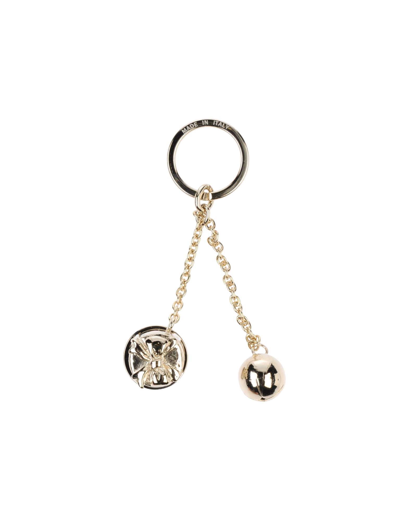 Valentino Key Ring in Gold Lyst