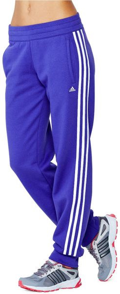 adidas purple stripe pants