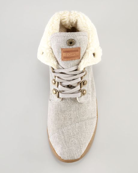 toms lacy bootie