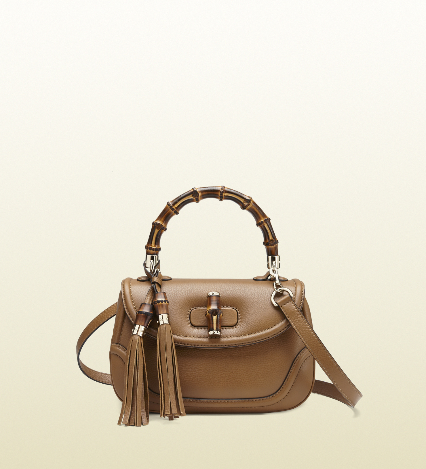 gucci bamboo top handle bag