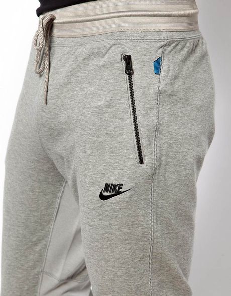 slim fit grey sweatpants