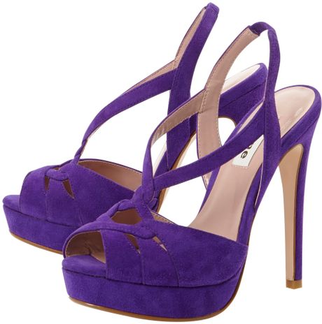dune purple heels