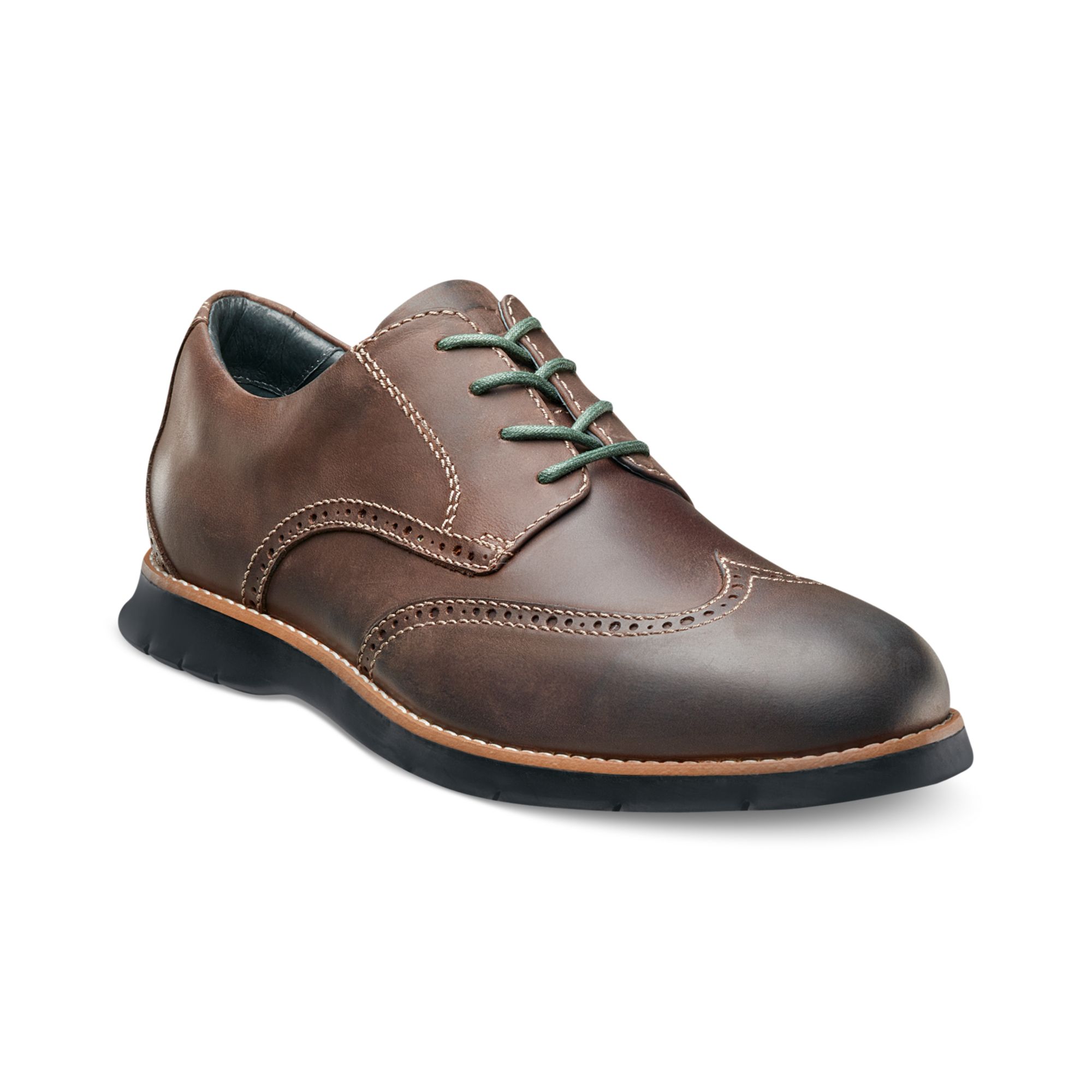 florsheim brown wingtip oxfords