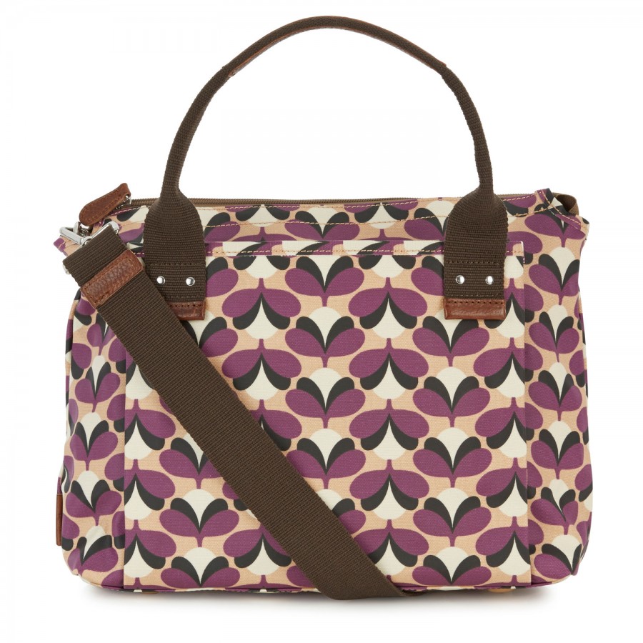 Orla Kiely Sycamore Print Shoulder Bag in Purple Lyst