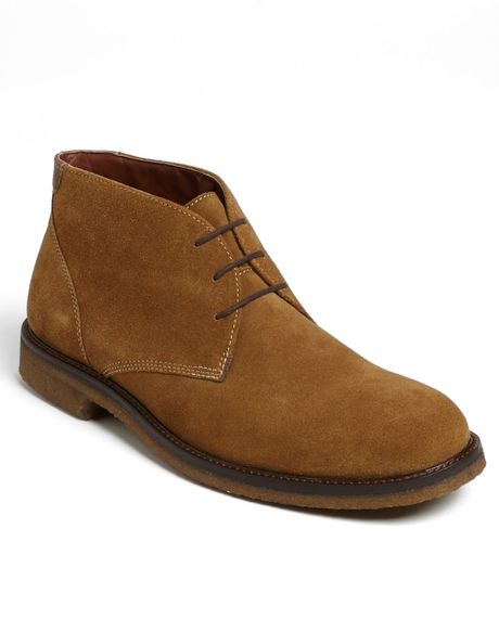 Johnston  Murphy Copeland Suede Chukka Boot in Beige for Men (Camel ...