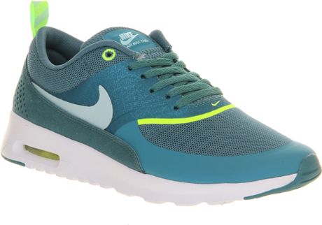 teal blue nike air max