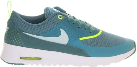 teal blue nike air max