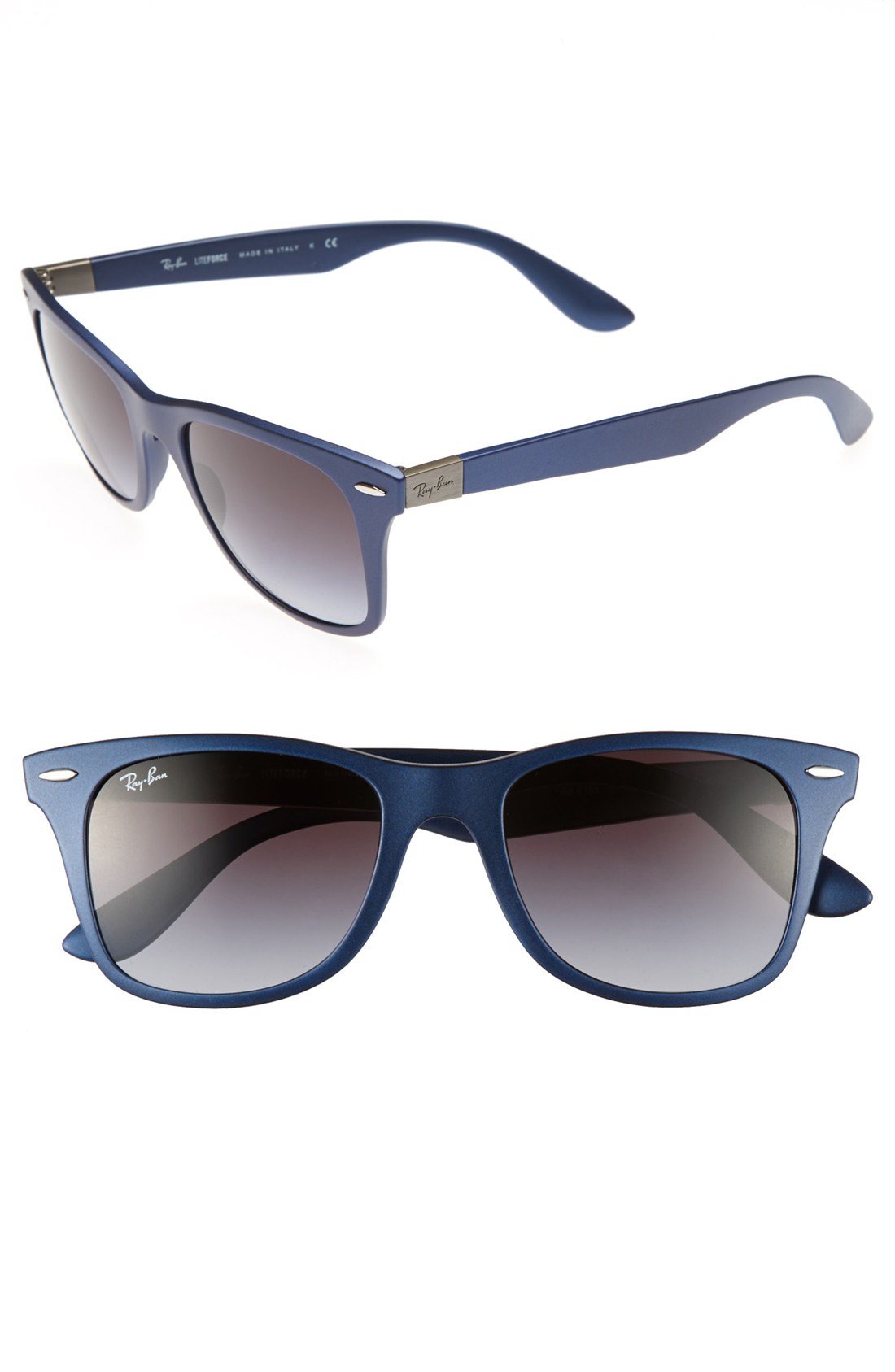 Ray Ban Tech Liteforce Wayfarer Sunglasses In Blue For Men Lyst