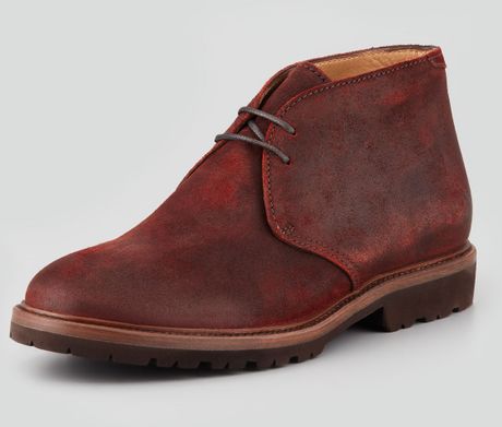 commando sole brunello waxed chukka cucinelli suede boot