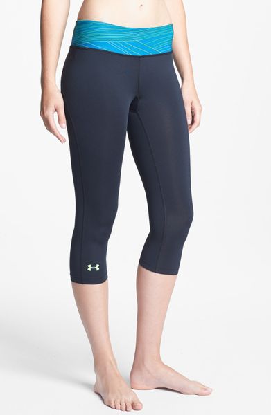 under armour black capris