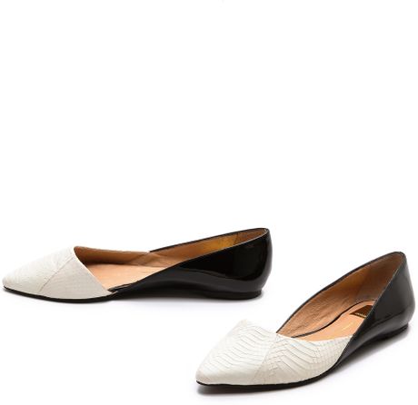 dolce vita black flats