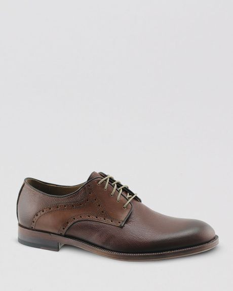 Johnston  Murphy Clayton Saddle Oxfords in Brown for Men (Dark Tan ...