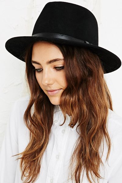 Urban Outfitters Panama Hat in Black in Black | Lyst