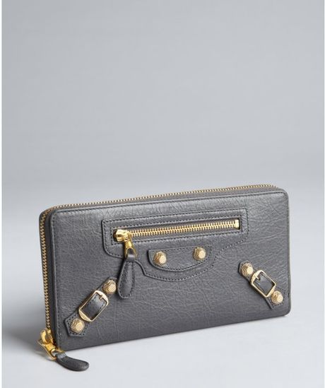 balenciaga flap wallet