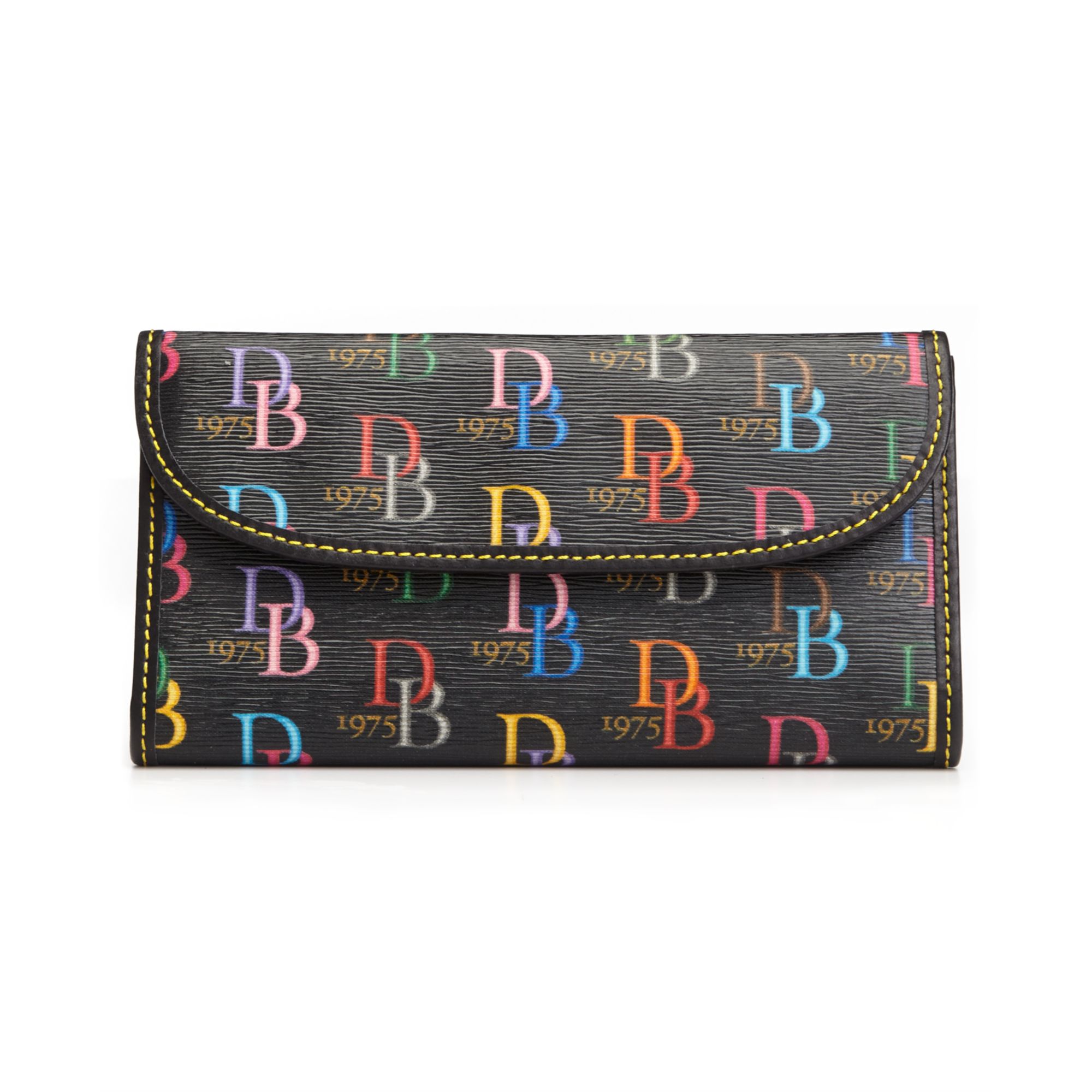 Dooney & Bourke Multi Db Clutch Wallet in Black (BLACK/BLACK) Lyst