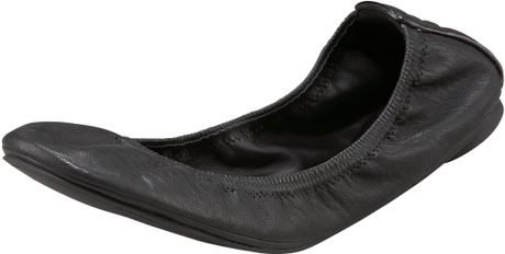 tory burch eddie flat black