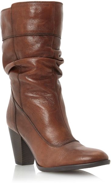 dune tan calf boots