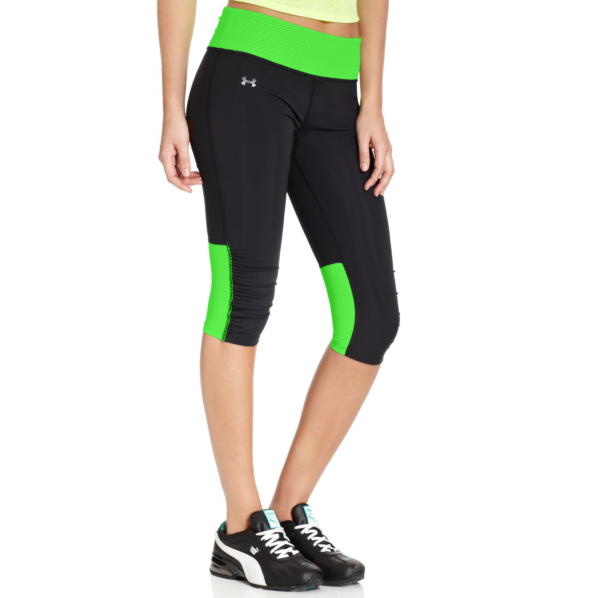 under armor compression capris