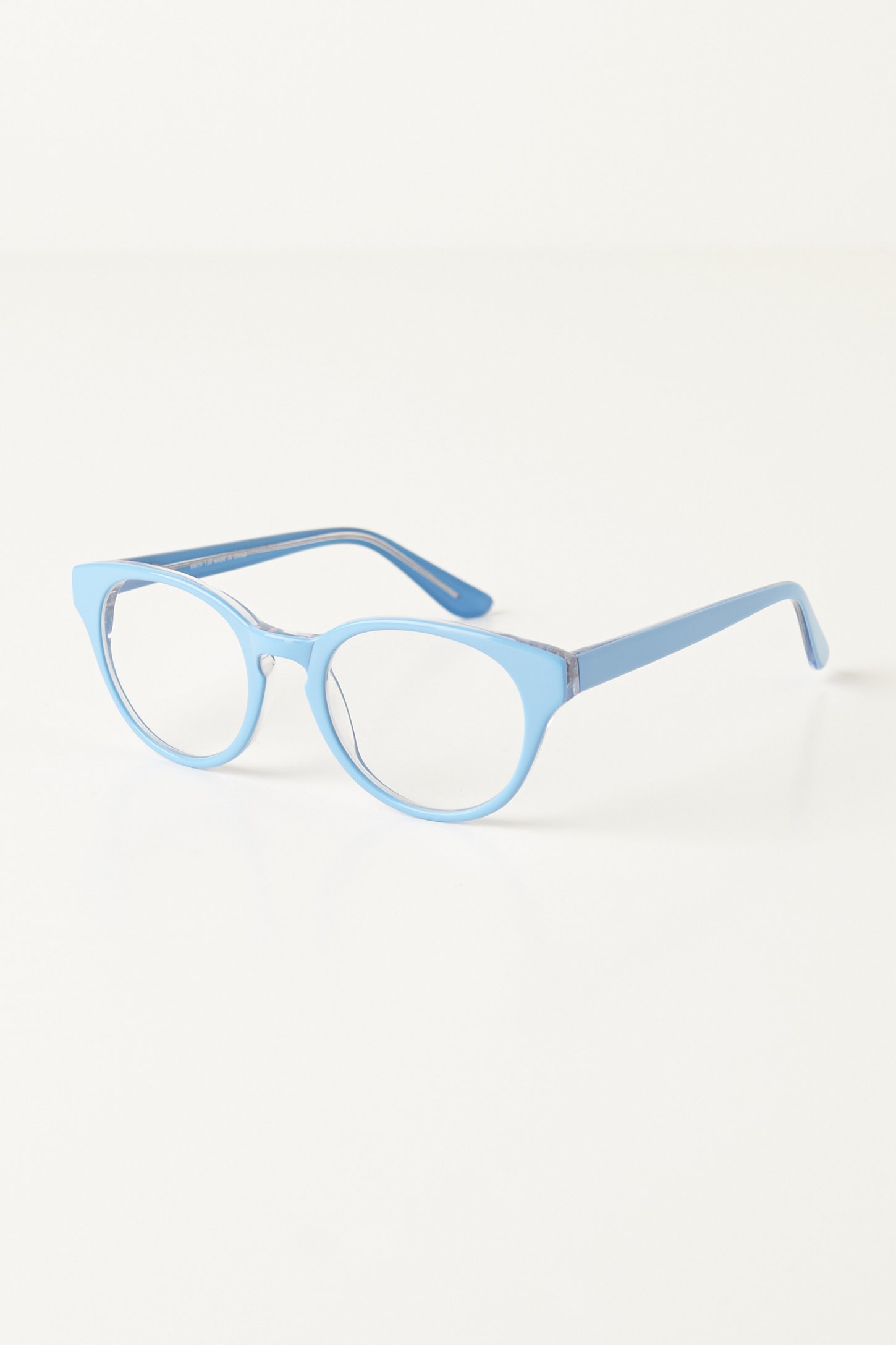 Anthropologie Rounded Pastel Reading Glasses in Blue Lyst