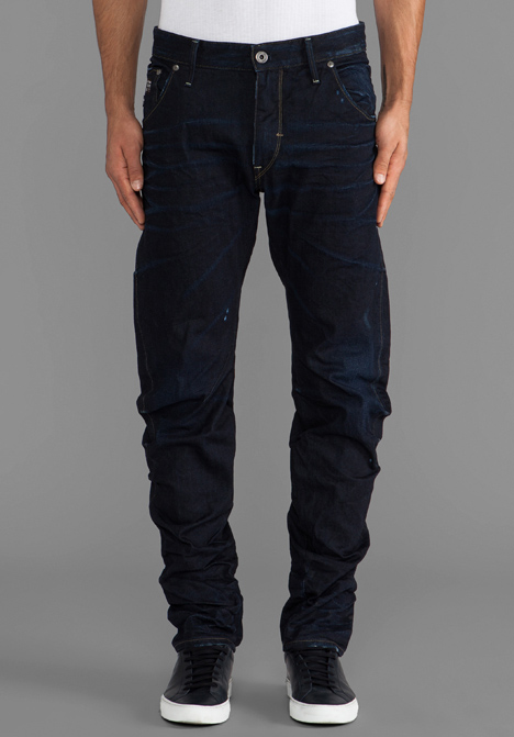 G-star Raw Arc 3d Loose Tapered in Geo Dark Aged in Blue for Men (Geo Dark Aged) | Lyst