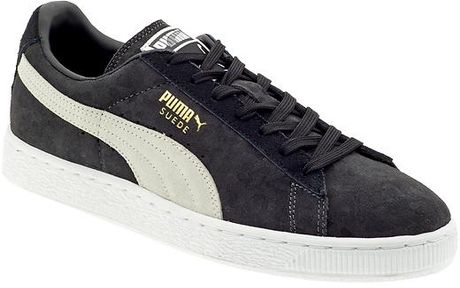 puma suede classic dark shadow