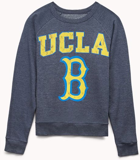 Forever 21 Ucla Bruins Sweatshirt in Blue (Blue/yellow) Forever 21 Ucla Bruins Sweatshirt in Blue (Blue/yellow)