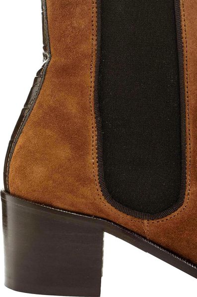 kurt geiger tan chelsea boots