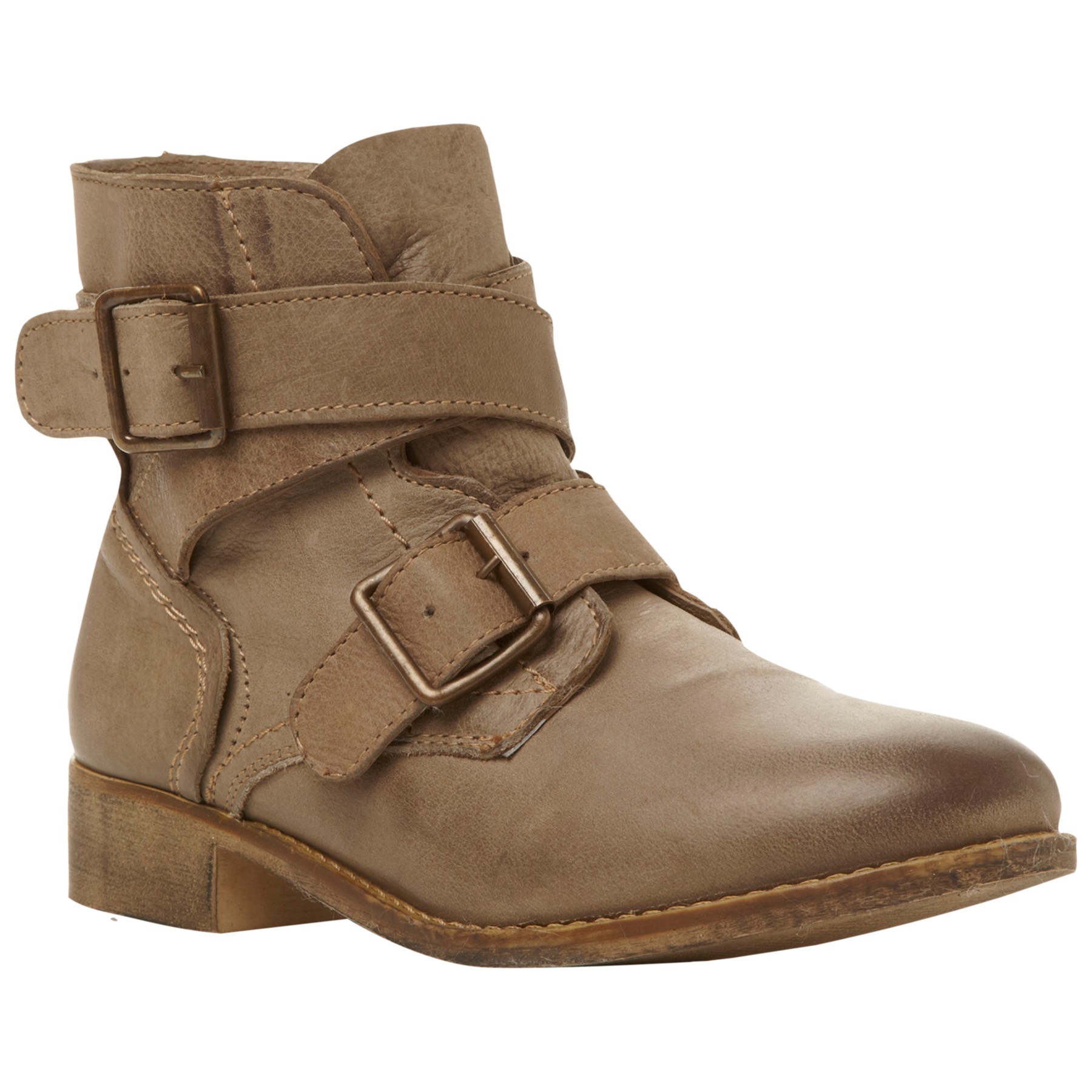Steve Madden Teritory Ankle Boots in Brown (Stone) | Lyst