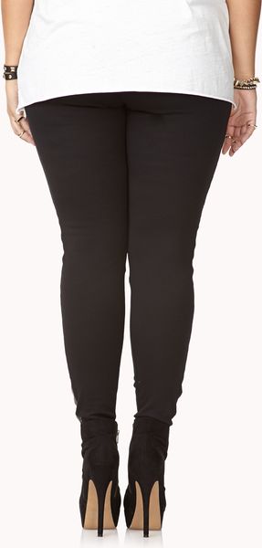 Forever 21 Bold Faux Leather Pants in Black | Lyst