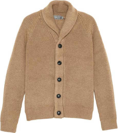 burnt orange sweater for men