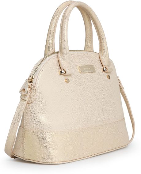 Mango Touch Saffiano Effect Tote Bag In Beige Gold Lyst mango touch saffiano effect tote bag in beige gold lyst