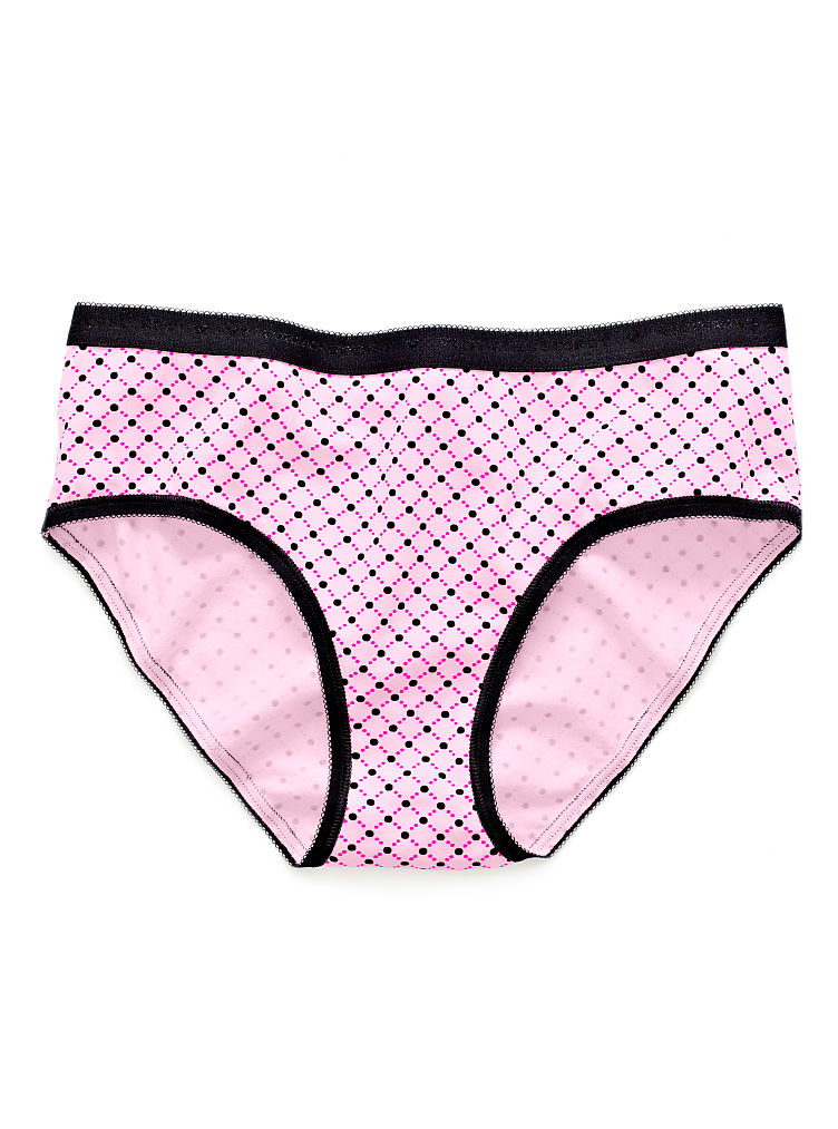 Victorias Secret Hiphugger Panty In Pink Pink Iconic Dot Lyst