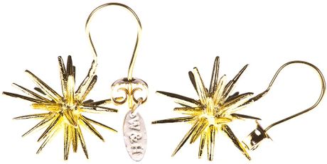 earrings hendrix spiked wouters metallic