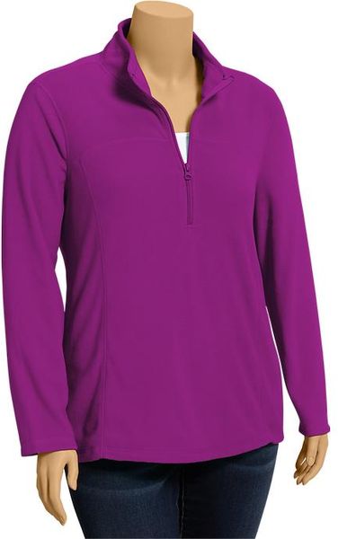 Old Navy Plus Mockneck Performance Fleece Pullovers in Purple ...