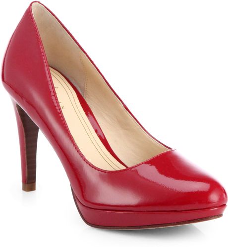 cole haan red pumps